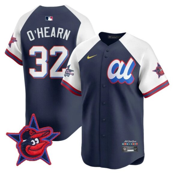 Mens Youths Kids Womens Ryan O'Hearn Navy White 2025 All Star Jersey Stitched